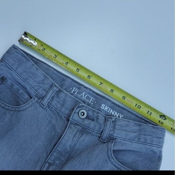 10 TCP vintage wash GRAY SKINNY JEANS the CHILDREN'S PLACE - Picture 2 of 9